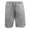 Gray, variant on gbyLJF Shorts Tracksuit for Men 2 Piece Casual Short Sleeve Sweatsuit Outfits Summer Casual Shirt and Shorts Set