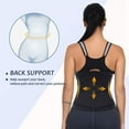 thumbnail image 4 of Women Waist Trainer Neoprene Zipper Double Belt Workout Slimming Trimmer, 4 of 6