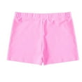 thumbnail image 4 of inhzoy Kids Girls Gymnastic Dance Boyshorts Strechy Swimming Shorts Activewear Pink 14, 4 of 5