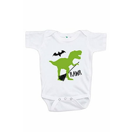 

7 ate 9 Apparel Boy s Dinosaur Halloween Onepiece Black