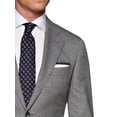 thumbnail image 2 of Mens Side Vent 2-piece Gray Cotton Modern Fit Suit DTI, 2 of 6