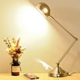 thumbnail image 1 of Lámpara TOBUSA Architect Gold, táctil regulable, USB, vintage, 1 of 7