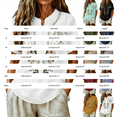 thumbnail image 3 of Women's Embroidered Tops Floral Tunic V Neck Short Sleeve T Shirt Summer Casual Tops Peasant Tunic Loose Blouse QURATI, 3 of 6