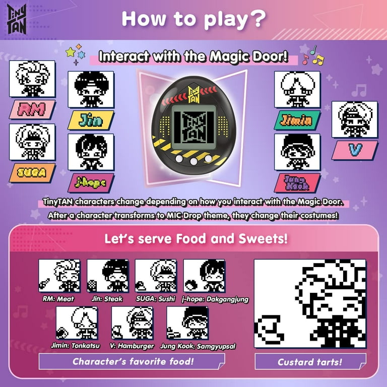 防弾少年団(BTS) - BTS　タイニータンたまごっちSUGAver Amazon.com: Tamagotchi Nano x TinyTAN - Suga ver., Hugmy