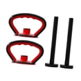 thumbnail image 4 of koolsoo Poignée de Kettlebell Équipement Poignée de Kettlebell pour Entraînement Mise en Forme Compétition Rouge 2 Poignées 2 Tiges, 4 of 8
