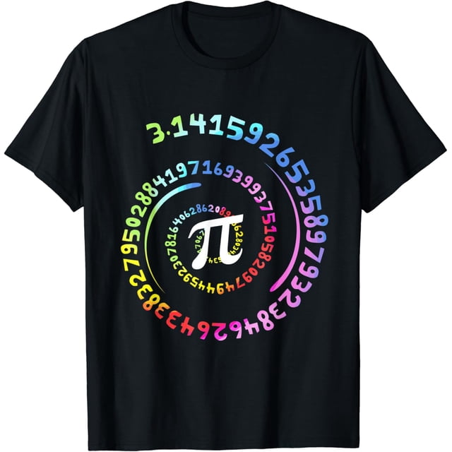 T-Shirt Journée Nationale Pi T-Shirt Professeur de Mathématiques T-Shirt Valeur Pi Unisexe P-5TG