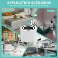 thumbnail image 2 of Core 300 Replacement Filter for Levoit Air Purifier Core 300-rf Core 300s, 3-in-1 Pre, H13 True HEPA, Activated Carbon Filtration System, Pack of 2, 2 of 8