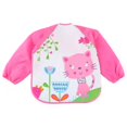 thumbnail image 4 of Babero Impermeable de Manga Larga, Delantal con Babero para Bebé de 4 Piezas, Delantal de Alimentación para Juegos, Delantal de Pintura, Babero Impermeable Unisex para Bebés de 6 Meses a 3 Años, 4 of 5