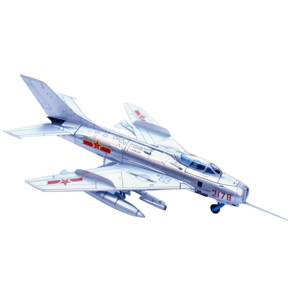 Modèle de Jet de Chasse Shenyang J-6 Chinois Idéal pour Étagères de Bureau Détaillé et Décoratif