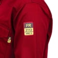 thumbnail image 6 of Flame Resistant FR Shirt - 88/12 (4XLarge, Red), 6 of 6