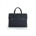 thumbnail image 3 of Jet Black Signature Leather Laptop Briefcase — Limited Edition 15", 3 of 7