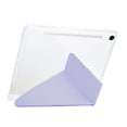 thumbnail image 5 of ELEHOLD Case For Samsung Galaxy Tab S9 FE/ S10 FE , Bling Magnetic Flip PU Leather Shock-Absorbent Multi-Angle Kickstand Full Protection Case Cover,Purple, 5 of 9