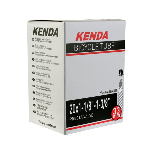 Kenda Presta Tube Presta Length: 32mm, 20'', 1-1/8 x 1-3/8