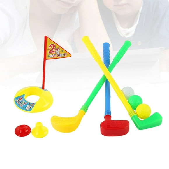 Mobutofu 1Set Toddler Plastic Golf Club Toy for Children Indoor and Outdoor Play