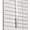Silver, variant on Customizable Horizontal Window Blinds Aluminum Mini Blind for Windows, Doors, RV, Campers and Any Room, Light Adjustment, 1 inch Slats Venetian Blinds & Shades(Red)