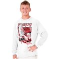 thumbnail image 4 of Kanji Street Fighter No Mercy Ryu Men's Long Sleeve Tee T Shirt Brisco Brands L, 4 of 6