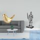 thumbnail image 2 of Figura de pájaros,Figura de pájaro dorado,decoración del hogar,estatua de animal,Figura de escritorio,Estatua de caballero,arte,artesanía,coleccionable,escritorio,oficina,Figura, 2 of 8