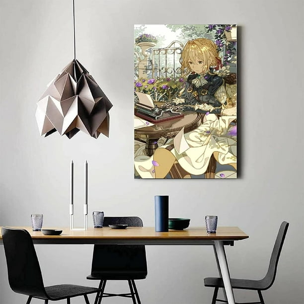 Anime Classroom of The Elite Poster for Room Aesthetics Decorative Picture  Print Wall Art Canvas Posters Gifts 12x18inch(30x45cm) Frame-Style