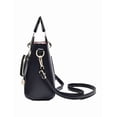 thumbnail image 4 of Bolso Xtellar Mujer Cartera Casual Vintage De Cuero Pu Color Negro, 4 of 5