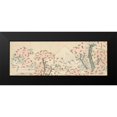 thumbnail image 2 of Hokusai, Katsushika 24x11 Black Modern Framed Museum Art Print Titled - Mount Fuji with Cherry Trees in Bloom, 2 of 5