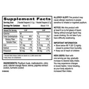 Metamucil Premium Blend, Psyllium Fiber Powder Supplement, Sugar-Free with Stevia, Natural Orange Flavor, 114 Servings