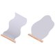 thumbnail image 5 of Raindrops 2Ud Espejo De Escritorio Plateado Con Base De Madera Espejos Decorativos Para Dormitorio, 5 of 8