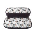 thumbnail image 5 of Lsque Cool Chicken Printed Big Capacity PU Leather Pencil Case Large Pencil Pouch Stationery Pen Bag Pencil Holder for Teen, 5 of 6