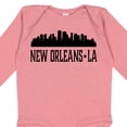 thumbnail image 4 of Inktastic New Orleans Louisiana Skyline Boys or Girls Long Sleeve Baby Bodysuit, 4 of 5