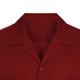 thumbnail image 5 of Blusa y camisa de manga corta con cuello vuelto para hombre, cárdigan informal de botones a la moda de color liso, blusa de manga corta con cuello vuelto, blusas de poliéster para hombre, 5 of 6