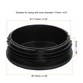 thumbnail image 2 of 2 Pcs Round Plastic Plug, Furniture Leg Pipe Insert for Chair, Sofa, Table, Shelf 114mm(4.49 Inch), 2 of 6