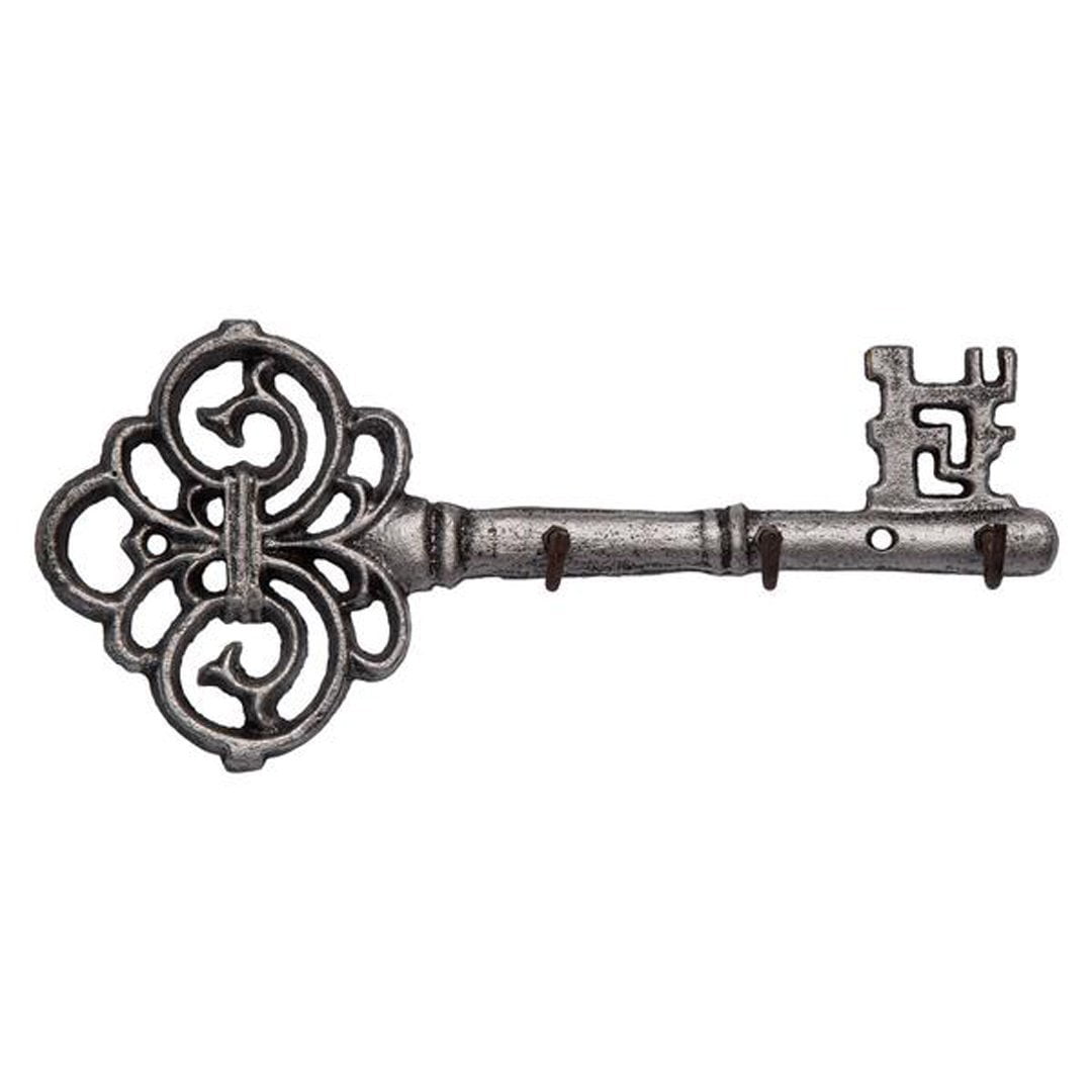 Decorative Wall Mounted Cast Iron Key Holder Vintage Key With 3