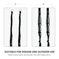 thumbnail image 3 of Miangastore 4Pcs Macrame Plant Hangers Handmade Cotton Rope Hanging Plant Holder Home Decors, 3 of 9