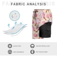 thumbnail image 3 of Sunyuer Men's Swim Trunks with Compression Liner 2-in-1 Drawstring Swimming Shorts Quick Dry Beach Board Shorts with Pockets, Pink Pickleball Racquets, L, 3 of 8
