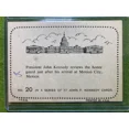 thumbnail image 3 of John F Kennedy MEXICO 1963 ROSAN CARD JFK 1963 Rosan MEXICO CITY JOHN F KENNEDY, 3 of 17