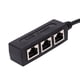 thumbnail image 3 of 1 macho a 3 hembra RJ45 Cable divisor Ethernet Super Cat5 Cat5e Cat6 Cat7, 3 of 5