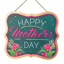 10.5" Wooden Sign: Happy Mother's Day