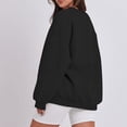thumbnail image 5 of Lumtrix Women Fall Oversized Crewneck Sweatshirt Vintage Long Sleeve Pullover Loose Fit Cute Y2K Hoodie Black 2XL, 5 of 7
