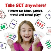 PlayMonster Set Card Games for Kids, Multi-Player Card Game of Visual Perception, Children Ages 6+