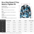 thumbnail image 6 of Goofa Football Time Printed Women's UPF 50+ Sun Protection Hoodie Jacket Lightweight Long Sleeve Sun Shirt for Women with Pocket Hiking Outdoor-Small, 6 of 9