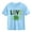 Blue, variant on Girls St. Patrick's Day T-Shirt White Shamrock Love Kids Cotton Shirt Short Sleeve Crewneck Holiday Top,Size 7 T