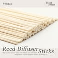 100 EcoFriendly Natural Rattan Reed Diffuser Sticks, LongLasting for