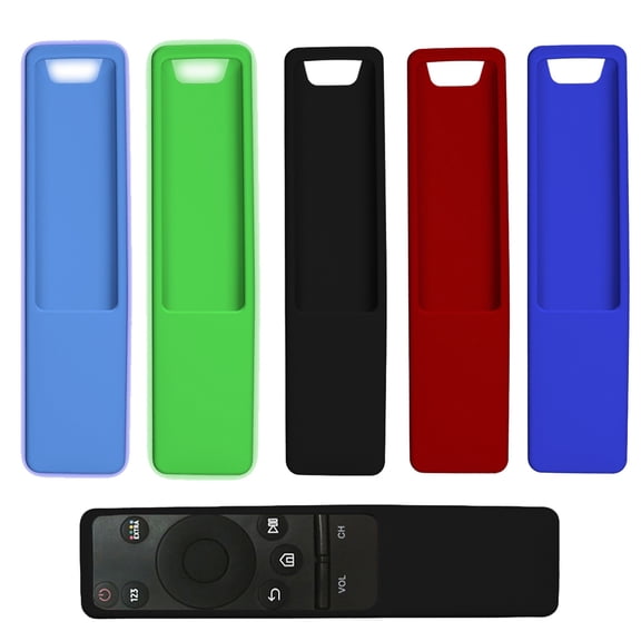 Naierhg Silicone Dustproof Smart TV Remote Control Cover Protective Case for 4K