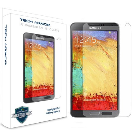 UPC 700443110303 product image for Tech Armor Samsung Galaxy Note 3 Premium Ballistic Glass Screen Protector | upcitemdb.com