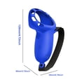 thumbnail image 3 of Funda protectora de silicona para controlador VR, 2 tapas basculantes para Meta Quest 3, 3 of 8