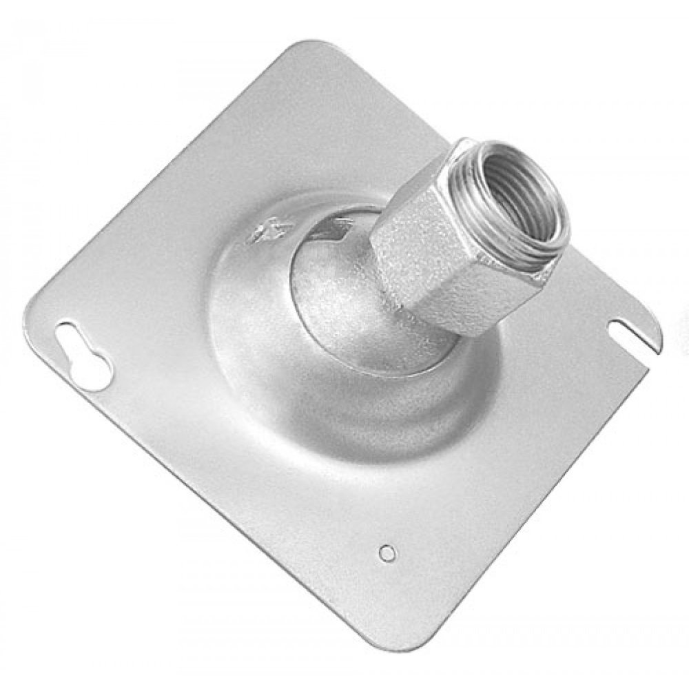 2 Pcs, 4 In. Square Swivel Fixture Hanger Cover w/Ground Wire Pre