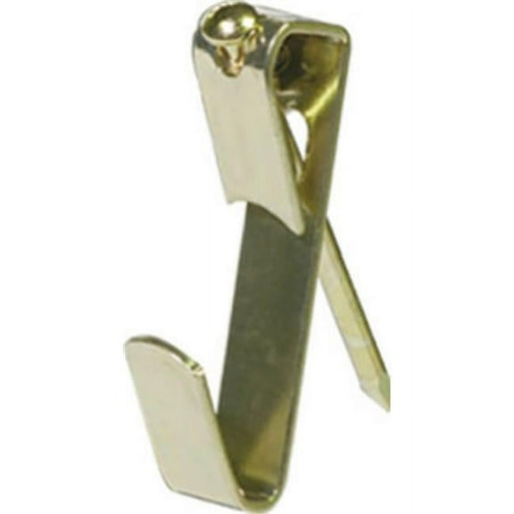 Hillman Fasteners 122308 8 Pack- Brass Plated Classic Picture Hanger - Pack Of 10