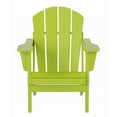 thumbnail image 3 of Chaise Adirondack Pliante en Poly pour Extérieur (Ensemble de 2), 3 of 6