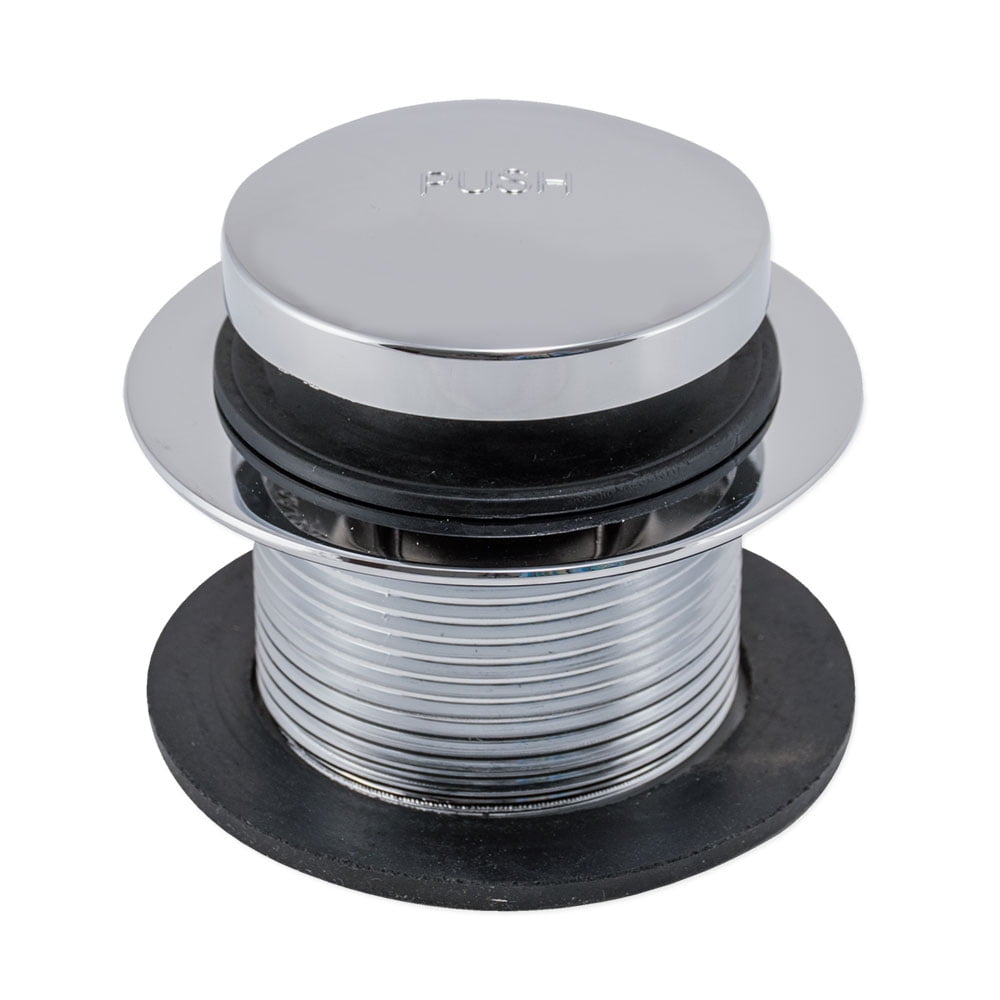 Eastman 35235 Tip-Toe Bath Drain Assembly, 1-1/2 inch x 11.5 Coarse Thread, Chrome