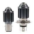 thumbnail image 5 of Huanke-Motorcycle Headlight H4 BA20D LED White Yellow Bulb 9-85V 15W Fog Light, 5 of 12