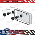 thumbnail image 5 of OttoSpeed License Plate Screws with Threaded Screw-On Covers, Black, 5 of 7